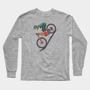 downhill rider Long Sleeve T-Shirt